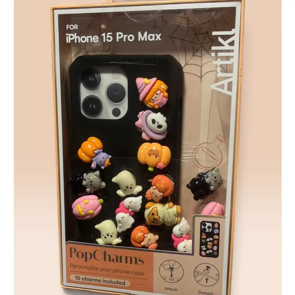 Artikl iPhone 15 Pro Max Halloween 15 Pop Charms to Personalize Your Phone NIB